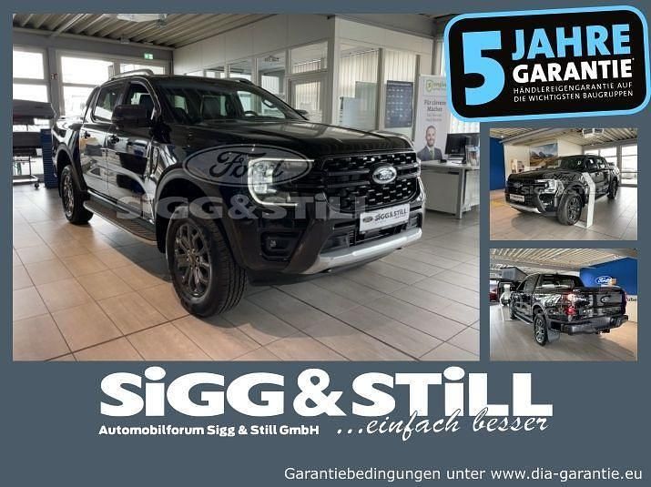 Agate black Neu 2025 Ford Ranger Wildtrack Abholung | 46.850 € (Superpreis) - Bild 1/4