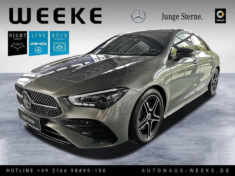 Grau Gebraucht 2024 Mercedes CLA200 AMG Coupé | 36.979 € (Fairer Preis) - Bild 1/4