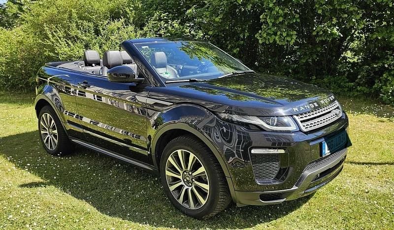 Schwarz Gebraucht 2019 Land Rover Range Rover evoque HSE Dynamic Cabrio | 36.400 € (Fairer Preis) - Bild 1/4