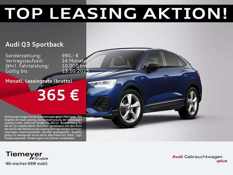 Navarrablau metallic Gebraucht 2025 Audi Q3 S-Line SUV | 44.980 € (Etwas zu teuer) - Bild 1/4