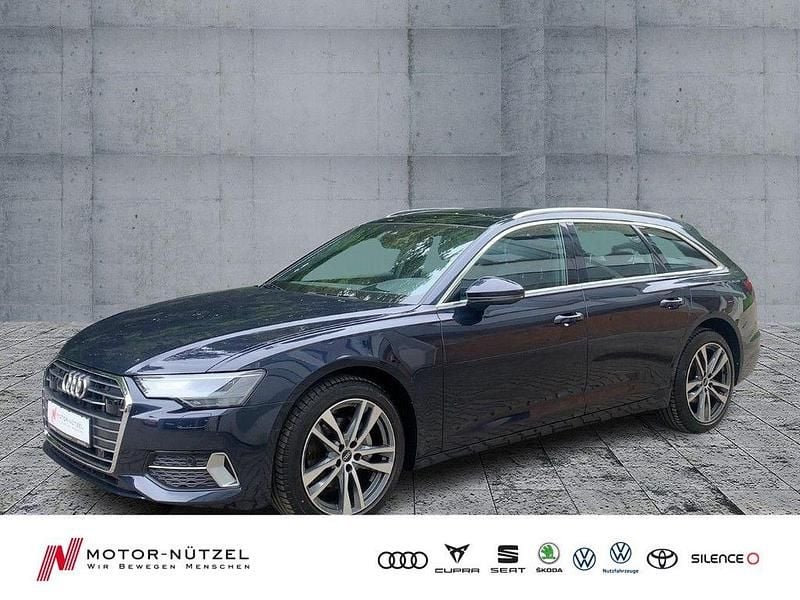 Firmamentblau metallic Gebraucht 2021 Audi A6 Ambiente Kombi | 33.450 € (Guter Preis) - Bild 1/4