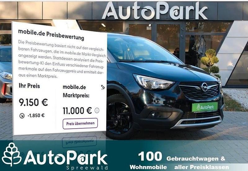 Blau Gebraucht 2019 Opel Crossland SUV | 9.150 € (Superpreis) - Bild 1/3