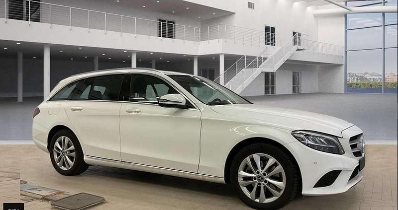 Polarweiss Gebraucht 2019 Mercedes C200 Kombi | 23.950 € (Superpreis) - Bild 1/4