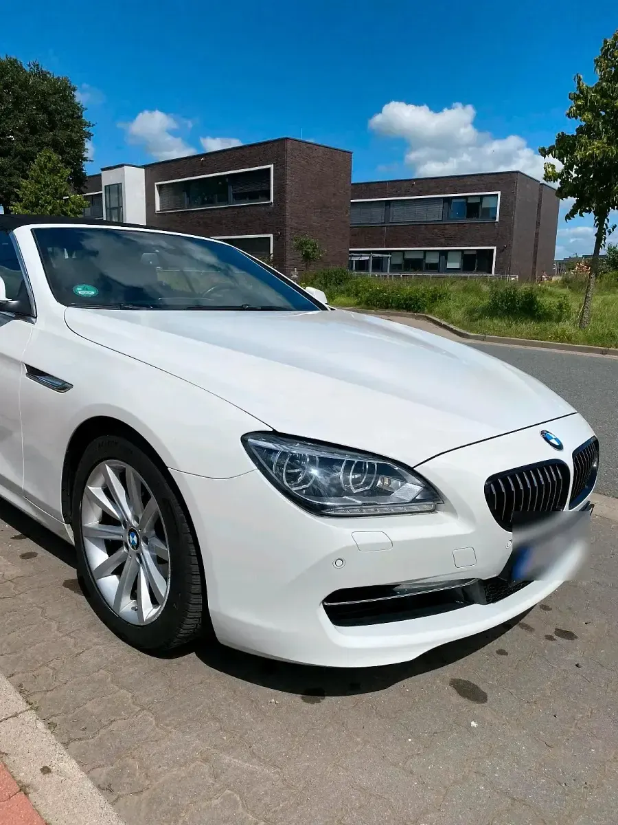 Gebraucht BMW 640 Cabriolet 313 PS (230 kW) 2014 Weiß Cabrio