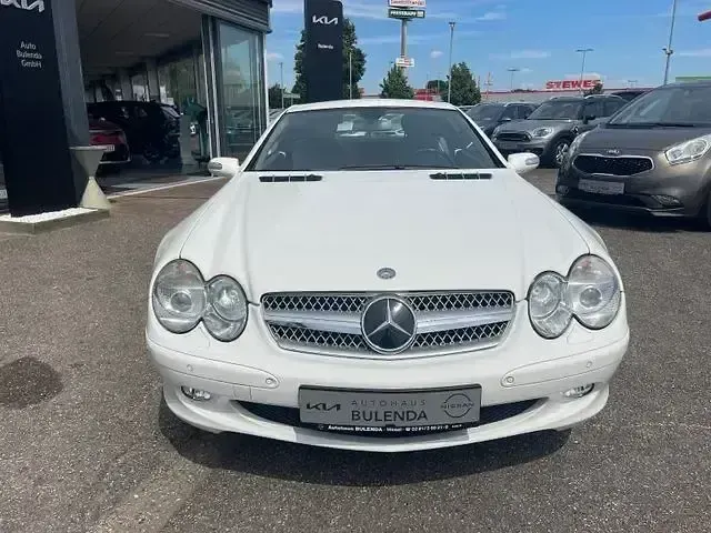 Gebraucht Mercedes SL500 306 PS (225 kW) 2005 Alabasterweiss  unilack Cabrio