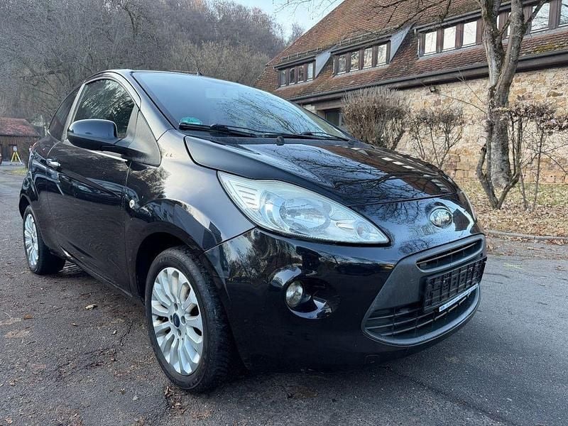 Schwarz Gebraucht 2010 Ford Ka Titanium Kleinwagen | 1.350 € (Superpreis) - Bild 1/4