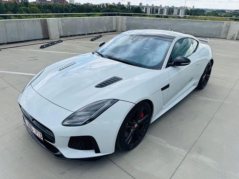 Weiß Gebraucht 2017 Jaguar F-Type SVR | 74.980 € (Teuer) - Bild 1/4