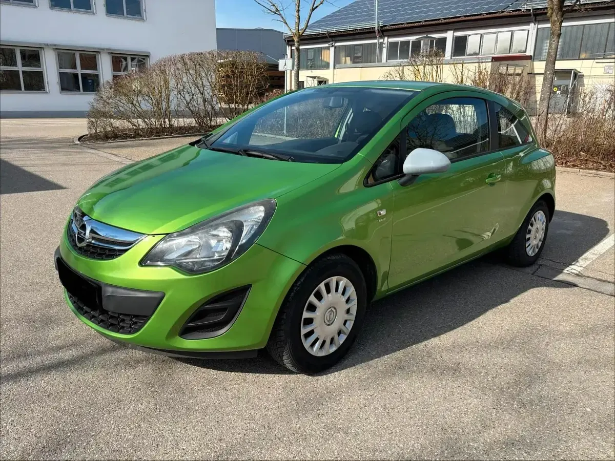 Używany Opel Corsa 69 KM (50 kW) 2014 Zielony Hatchback