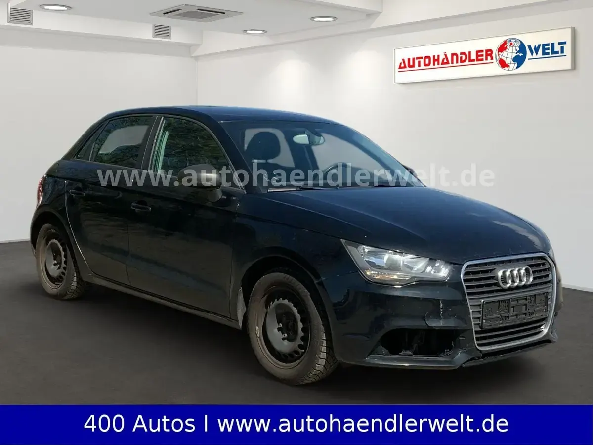 Gebraucht Audi A1 Sportback Ambition 86 PS (63 kW) 2012 Schwarz Kleinwagen