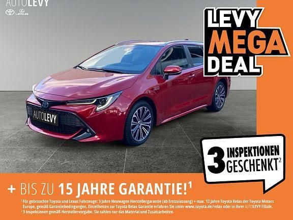 Karminarot Gebraucht 2021 Toyota Corolla Team Kombi | 20.890 € (Guter Preis) - Bild 1/4