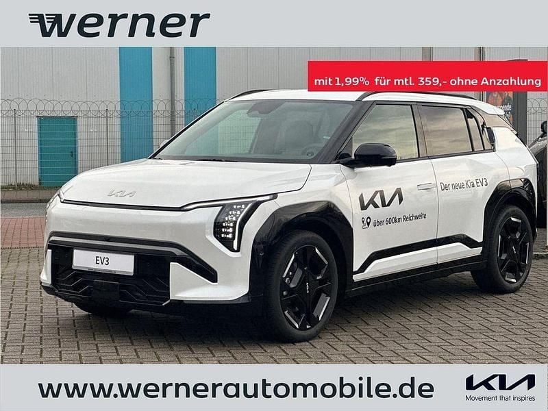 Weiß Gebraucht 2025 Kia EV3 Comfort SUV | 46.895 € (Teuer) - Bild 1/4