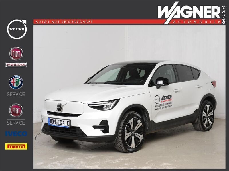 Crystal weißperleffekt (metallic) Gebraucht 2023 Volvo EC40 Plus SUV | 37.895 € (Fairer Preis) - Bild 1/4
