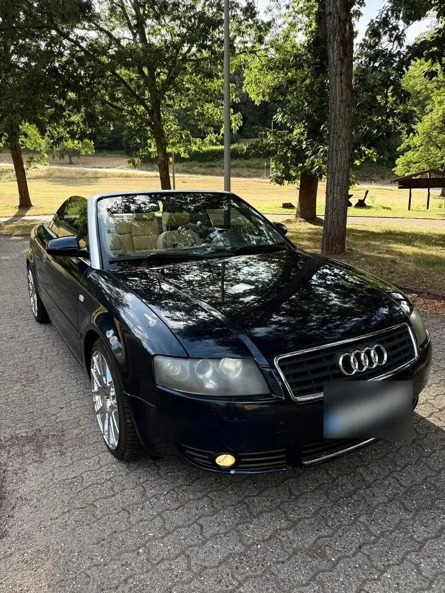 Gebraucht Audi A4 Cabriolet 163 PS (119 kW) 2004 Blau Cabrio