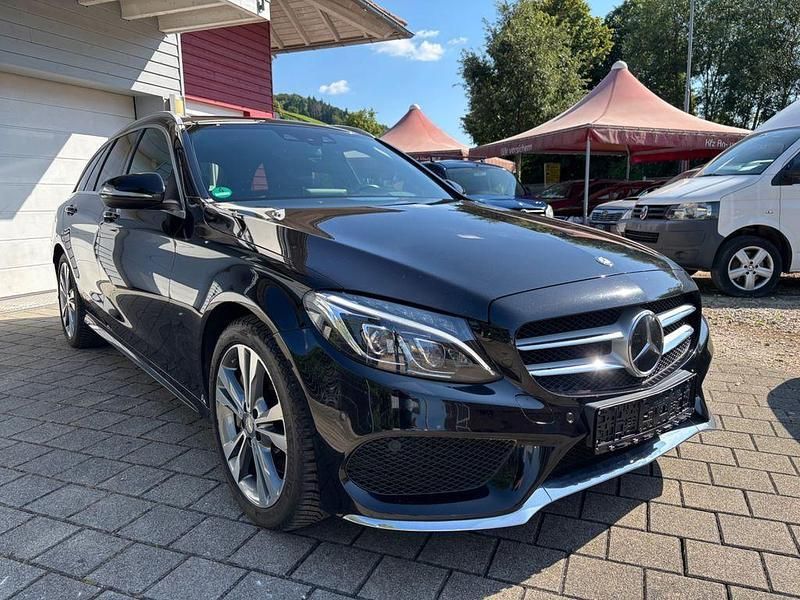 Schwarz Gebraucht 2014 Mercedes C250 Kombi | 16.900 € (Fairer Preis) - Bild 1/4