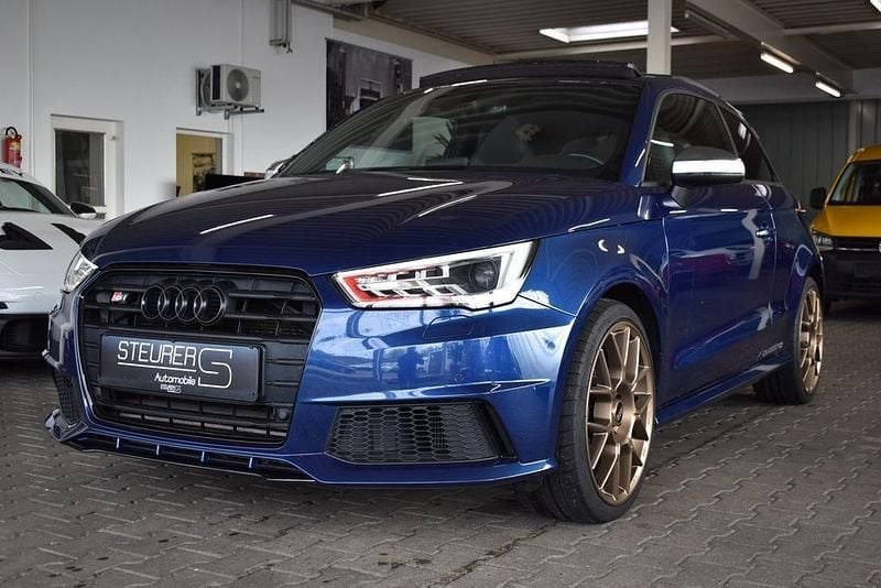 Scubablau metallic Gebraucht 2016 Audi S1 Sport Kleinwagen | 18.190 € (Fairer Preis) - Bild 1/4