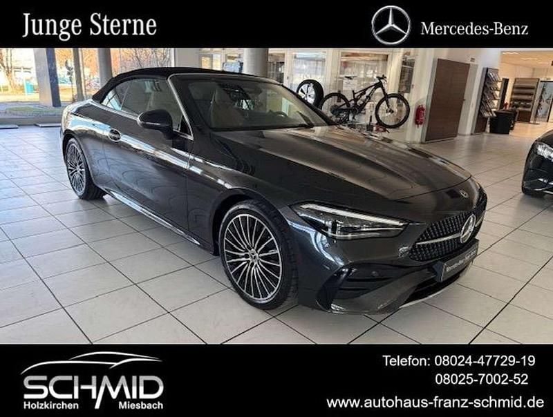 Graphitgrau Gebraucht 2024 Mercedes CLE200 AMG line Cabrio | 56.850 € - Bild 1/4