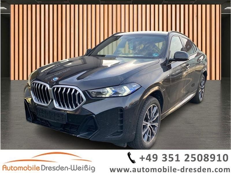 Schwarz black sapphire metallic (metallic) Gebraucht 2024 BMW X6 SUV | 79.980 € (Guter Preis) - Bild 1/3