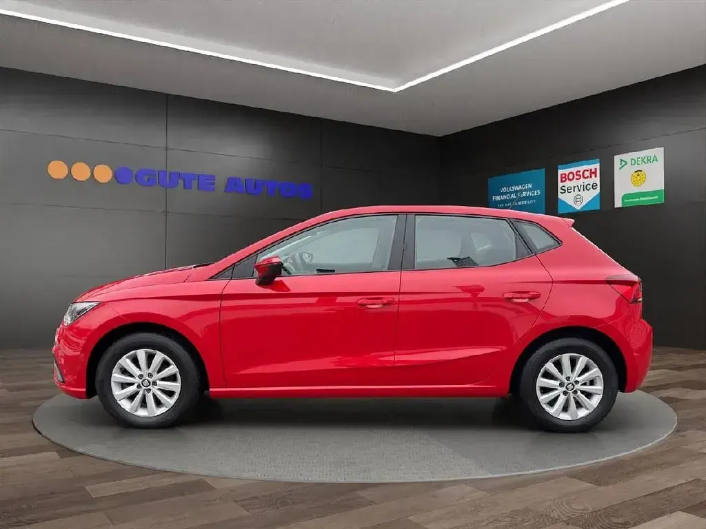 Gebraucht Seat Ibiza Style 110 PS (80 kW) 2021 Rot Kleinwagen