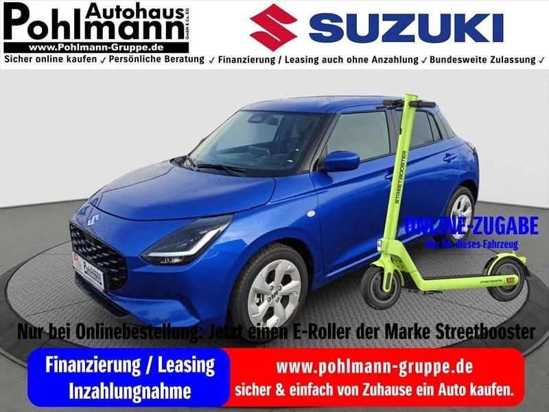 Frontier blue pearl metallic Neu 2025 Suzuki Swift Comfort Kleinwagen | 19.985 € - Bild 1/4