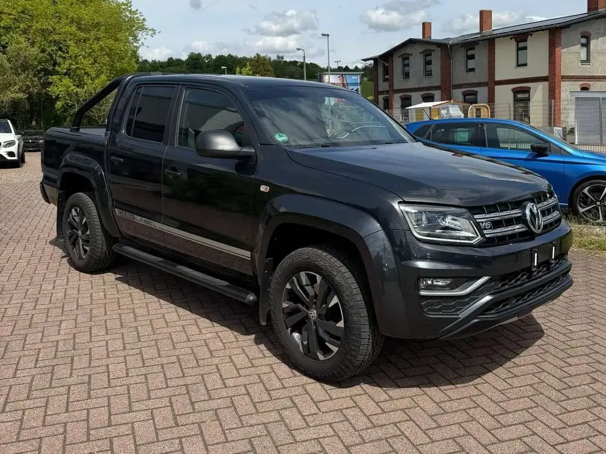 Gebraucht VW Amarok Dark Label 204 PS (150 kW) 2018 Carbon steel grey metallic Pickup