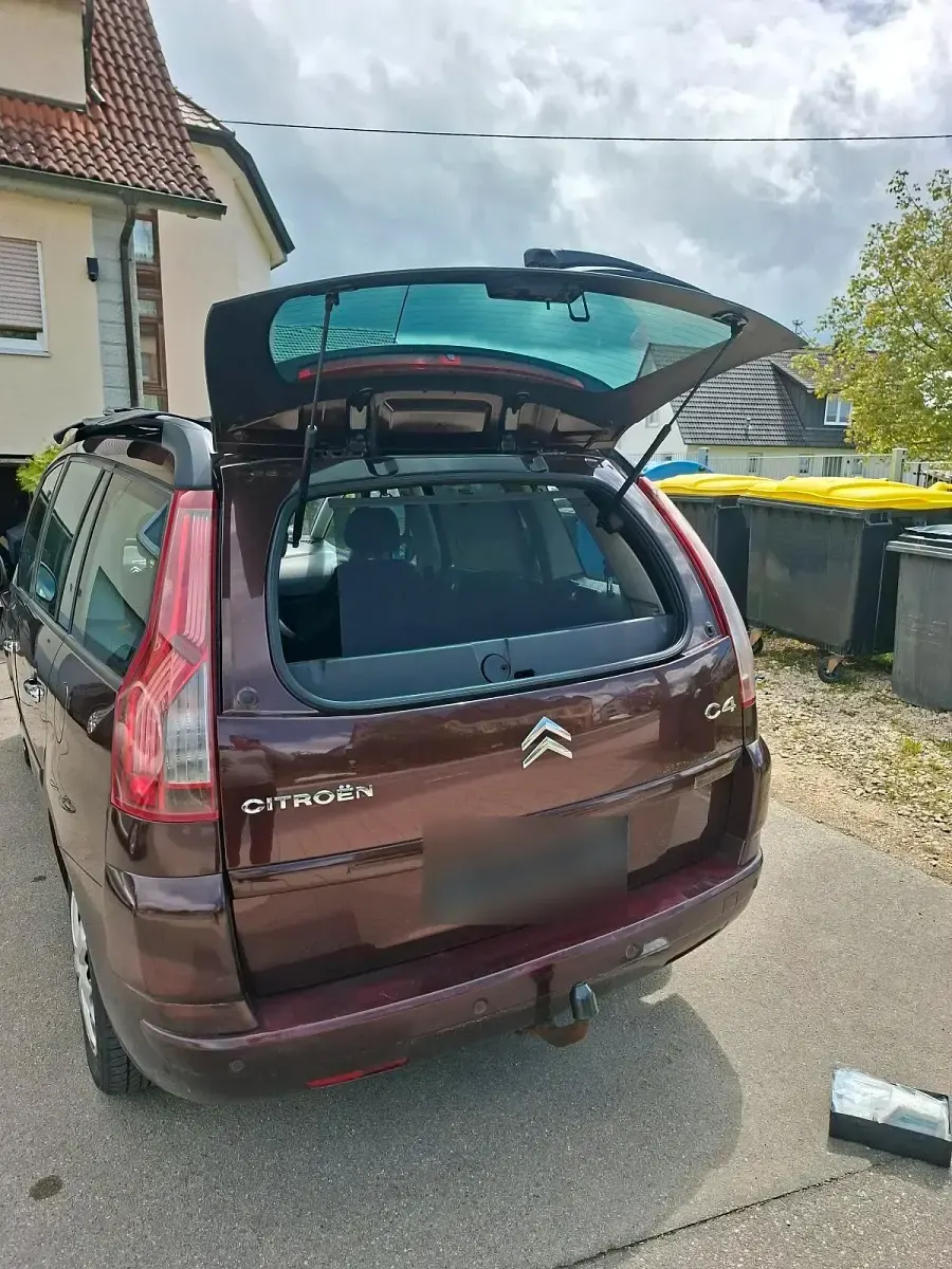 Gebraucht Citroën C4 Picasso 109 PS (80 kW) 2008 Rot Van / Kleinbus