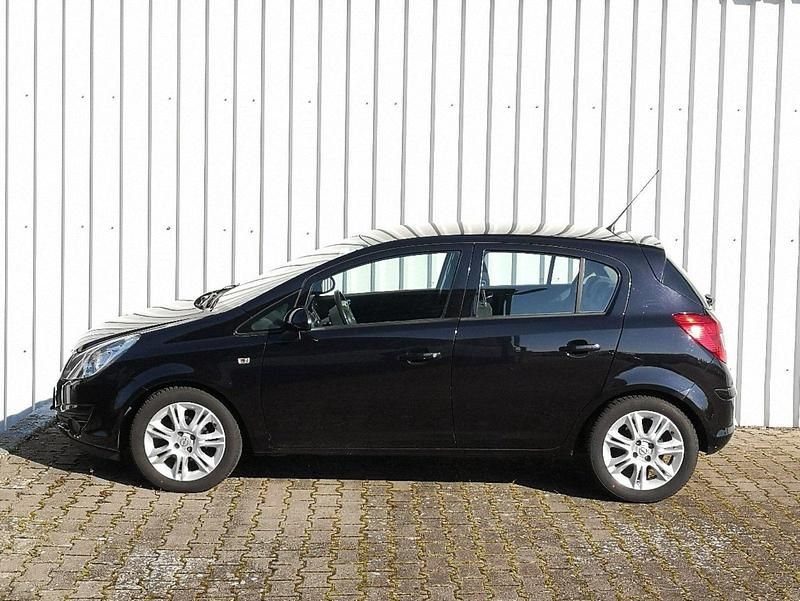 Gebraucht Opel Corsa Edition 80 PS (58 kW) 2008 Schwarz Kleinwagen