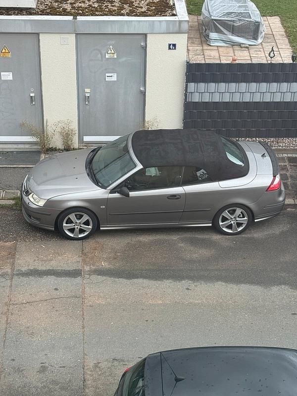 Silber Gebraucht 2004 Saab 9-3 Cabriolet Cabrio | 2.800 € (Superpreis) - Bild 1/1