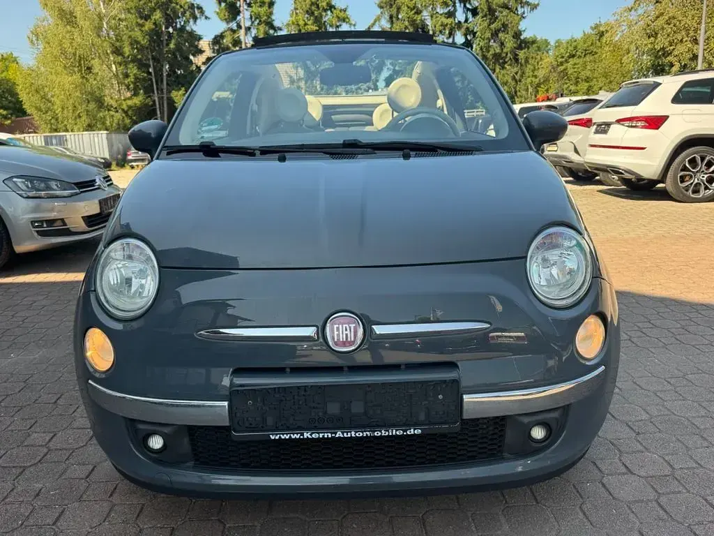 Gebraucht Fiat 500 101 PS (74 kW) 2010 Grau Cabrio