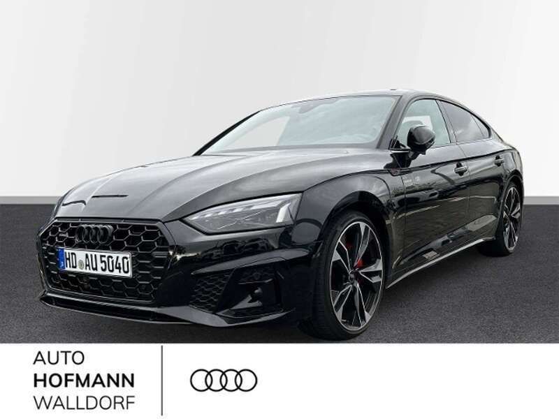 Mythosschwarz metallic Gebraucht 2024 Audi A5 Sportback Business Limousine | 53.350 € - Bild 1/4