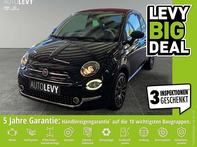 Schwarz Gebraucht 2023 Fiat 500C Dolcevita Cabrio | 16.870 € (Etwas zu teuer) - Bild 1/4