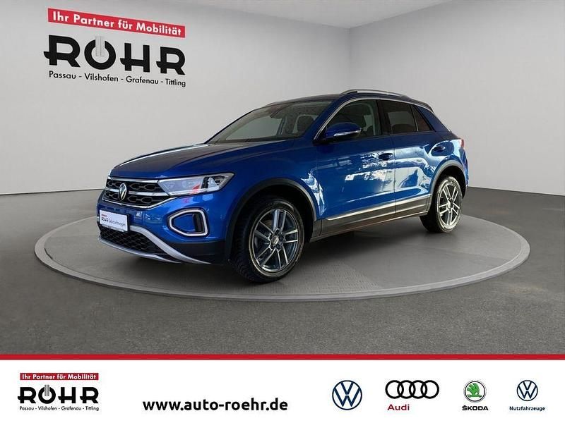 Ravennablaumetallic Gebraucht 2022 VW T-Roc Style SUV | 24.200 € (Guter Preis) - Bild 1/4