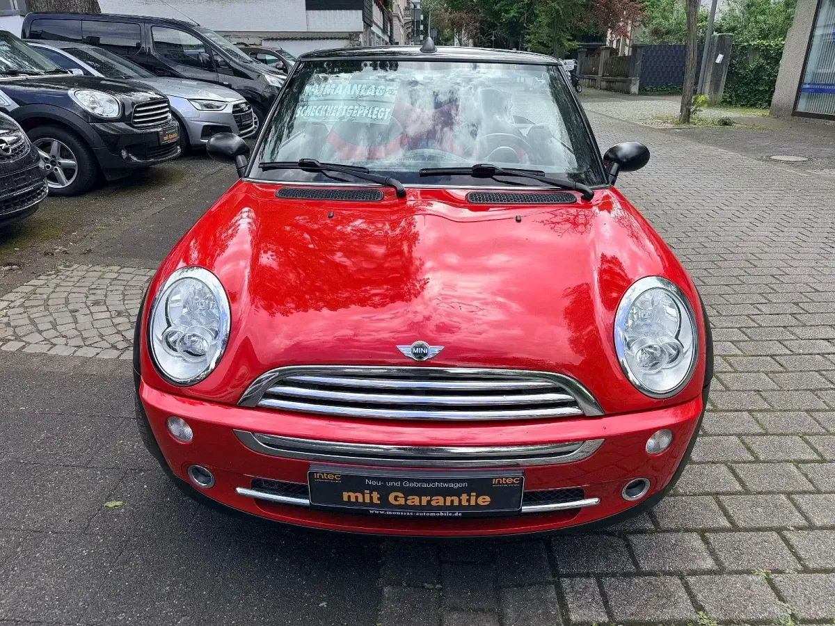 Gebraucht Mini One Cabriolet 90 PS (66 kW) 2007 Rot Cabrio
