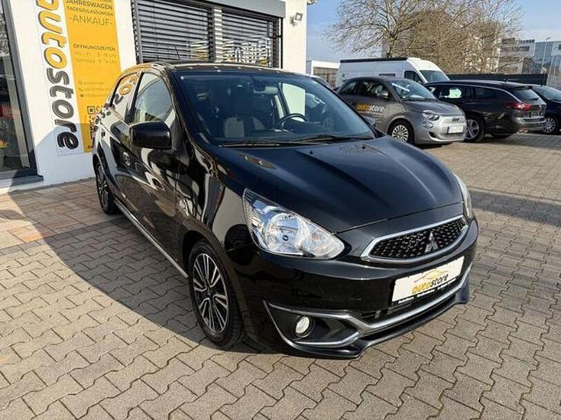 Gebraucht Mitsubishi Space Star Edition 80 PS (58 kW) 2017 Magic schwarz (metallic) Kleinwagen
