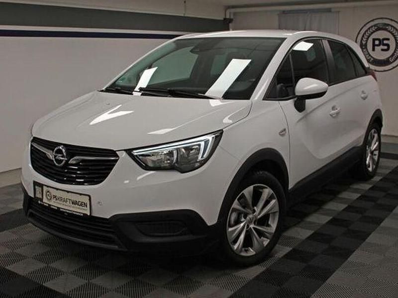 Schneeweiss/summitwhite/arctic Gebraucht 2018 Opel Crossland X Edition SUV | 10.790 € (Superpreis) - Bild 1/3