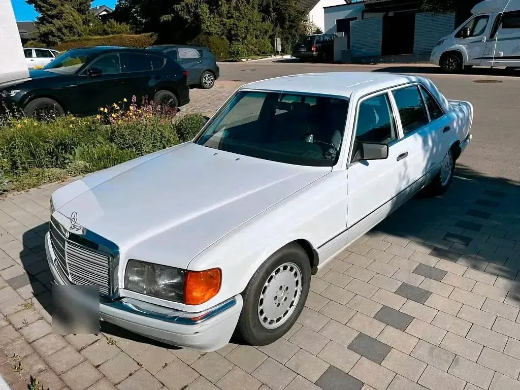 Gebraucht Mercedes 500 252 PS (185 kW) 1990 Weiß Limousine