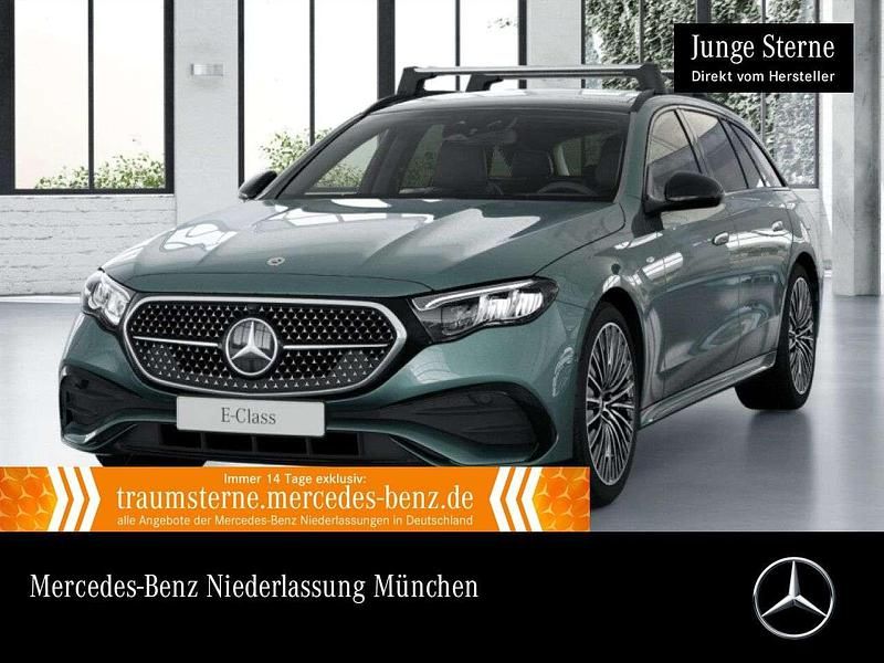 Verdesilber Gebraucht 2024 Mercedes E300 AMG Kombi | 53.980 € (Superpreis) - Bild 1/3