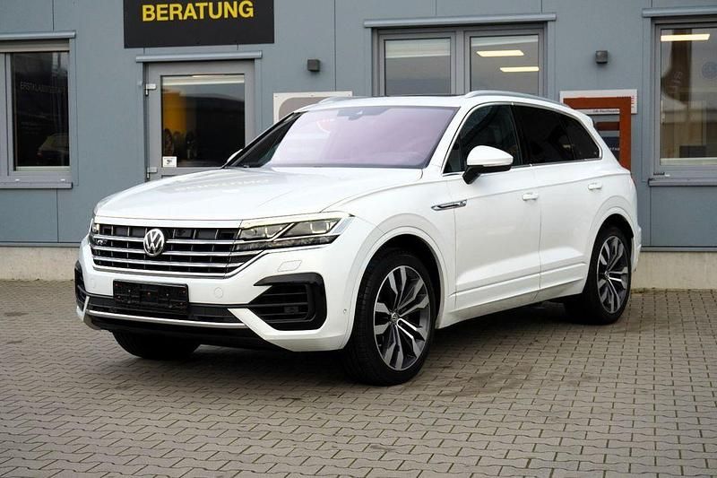 Gebraucht VW Touareg R-line 286 PS (210 kW) 2019 Weiß SUV