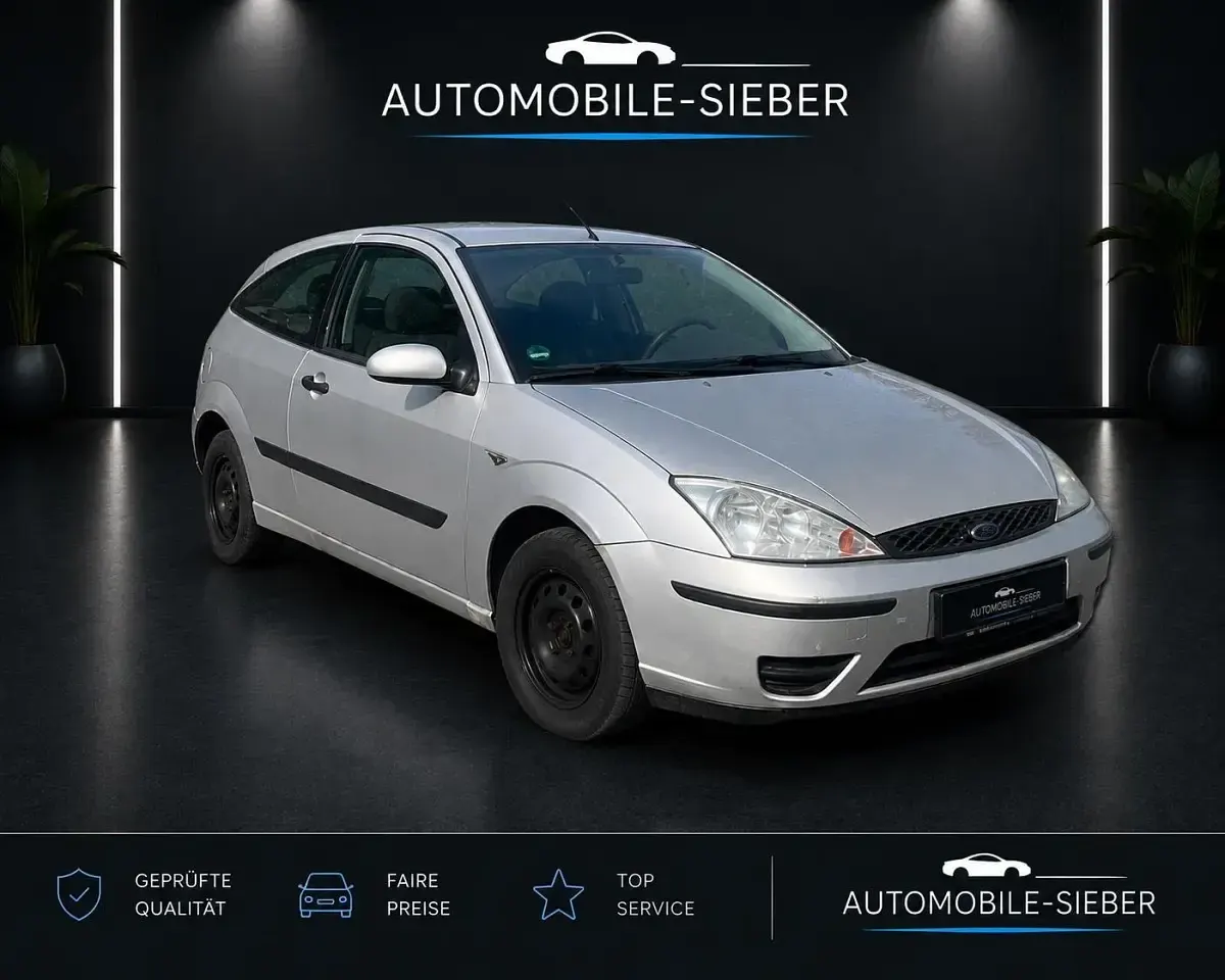 Gebraucht Ford Focus 101 PS (74 kW) 2003 Silber Kleinwagen