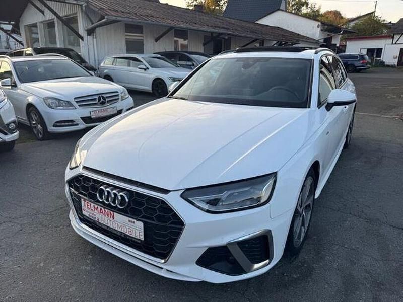 Weiß Gebraucht 2021 Audi A4 S-Line Kombi | 20.890 € (Guter Preis) - Bild 1/4