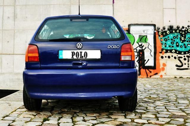 Gebraucht VW Polo 60 PS (44 kW) 1998 Blau Kleinwagen