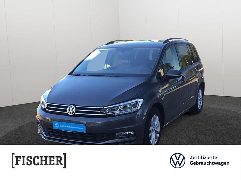 Grau Gebraucht 2016 VW Touran Comfortline Van / Kleinbus | 17.442 € (Superpreis) - Bild 1/4