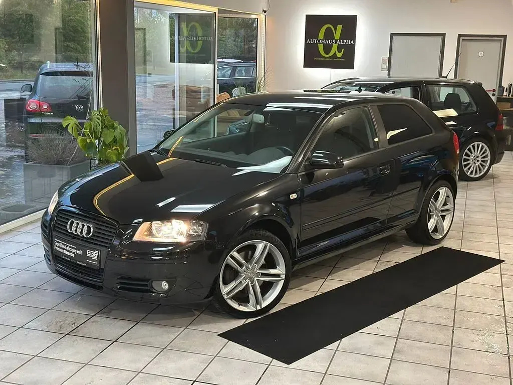 Brugt Audi A3 Ambiente 200 HK (147 kW) 2007 Sort Hatchback