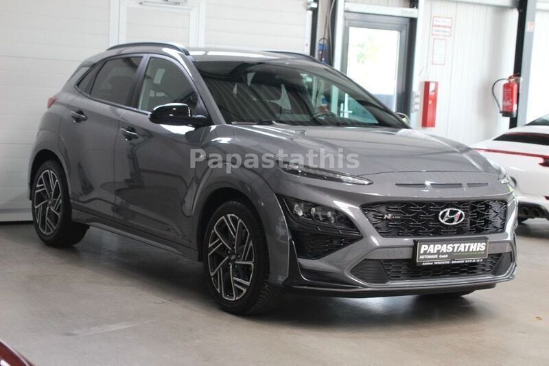 Grau Gebraucht 2022 Hyundai Kona N Line SUV | 22.900 € (Fairer Preis) - Bild 1/4