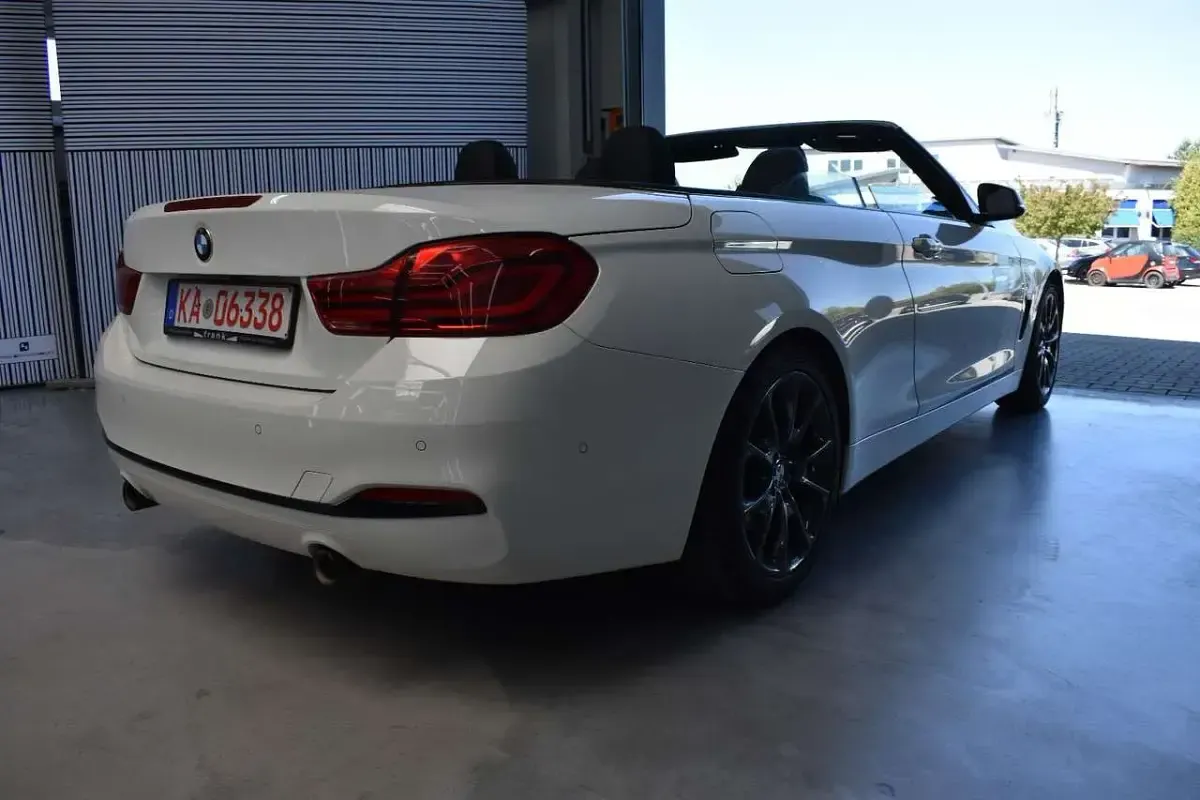 Gebraucht BMW 440 Cabriolet Sport Line 326 PS (239 kW) 2018 Alpinweiß Cabrio
