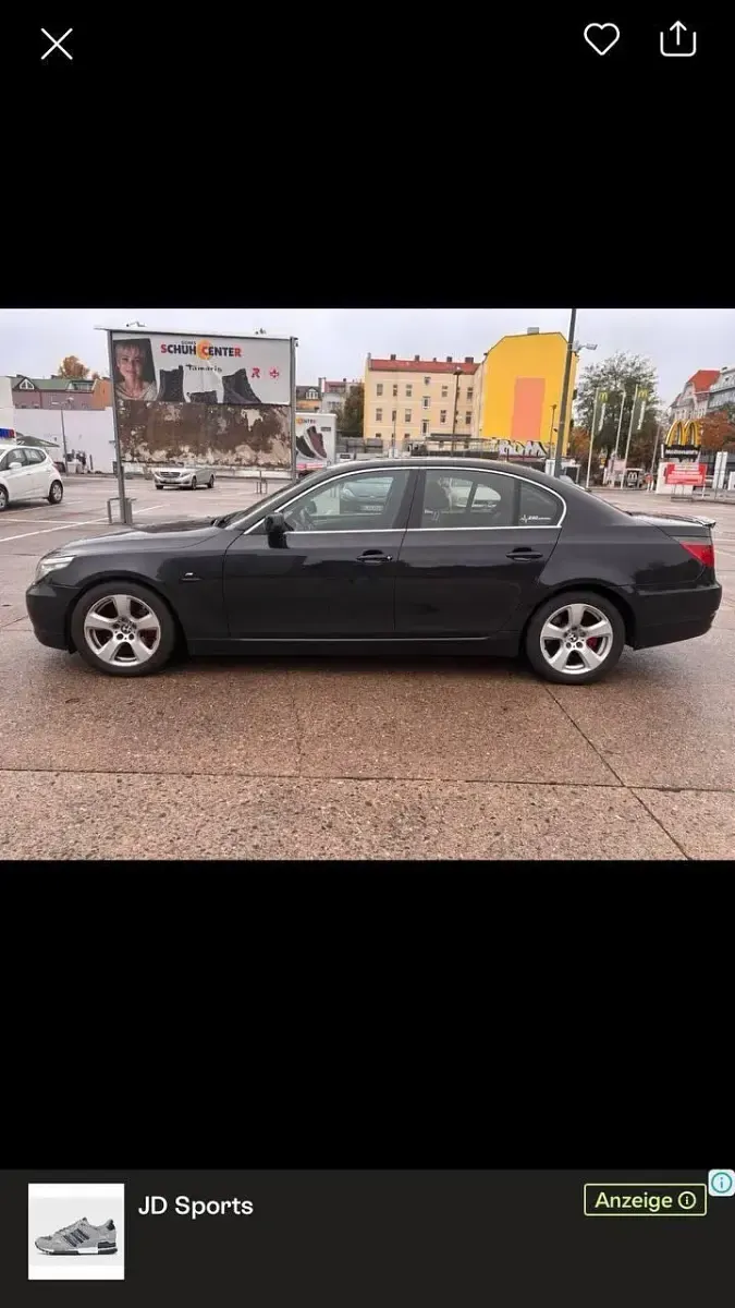 Brugt BMW 525 2008 Sort Sedan