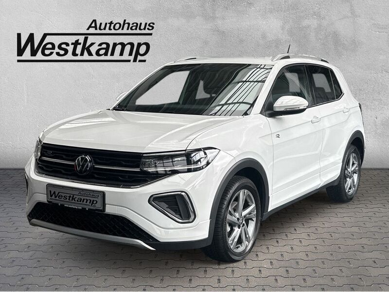 Weiß Gebraucht 2024 VW T-Cross R-line SUV | 27.830 € (Fairer Preis) - Bild 1/4