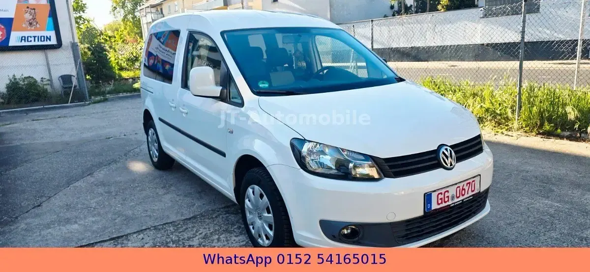 Brugt VW Caddy Trendline 75 HK (55 kW) 2010 Hvid MPV