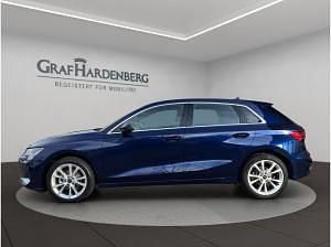 Gebraucht Audi A3 Advanced Plus 150 PS (110 kW) 2025 Blau (navarrablau metallic) Limousine