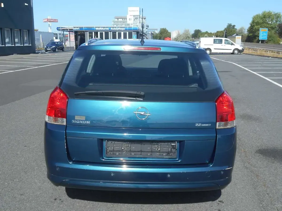 Gebraucht Opel Signum Edition 155 PS (114 kW) 2007 Petrolgruen mi2 Kleinwagen