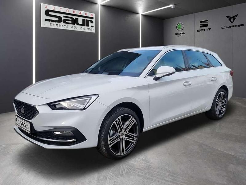 Nevada weiß metallic Gebraucht 2022 Seat Leon XCELLENCE Kombi | 36.880 € - Bild 1/4